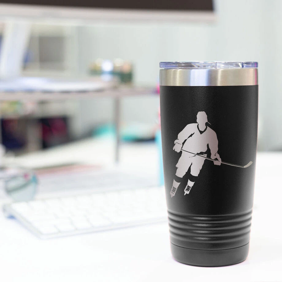 Hockey 20 Oz. Double Insulated Tumbler - Player 7 Hockey 20 Oz. Double Insulated Tumbler - Player - Image 7