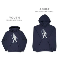 Hockey Hooded Sweatshirt - Yeti -Sport Play Mode hk 04908 NAVY SIZE