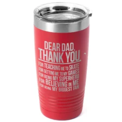 Hockey 20 Oz. Double Insulated Tumbler - Dear Dad