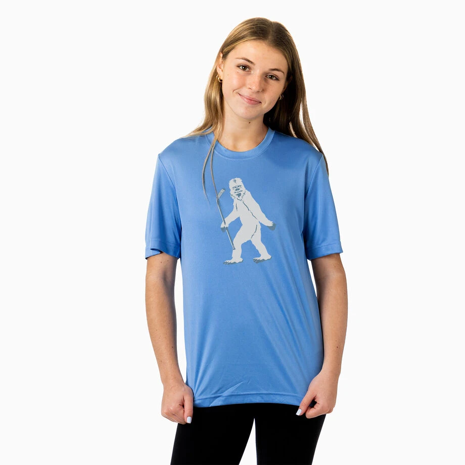 Hockey Short Sleeve Performance Tee - Yeti 3 Hockey Short Sleeve Performance Tee - Yeti - Image 3
