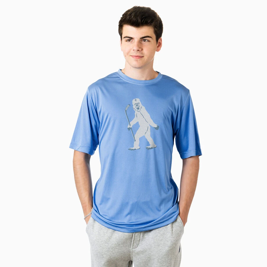 Hockey Short Sleeve Performance Tee - Yeti 2 Hockey Short Sleeve Performance Tee - Yeti - Image 2