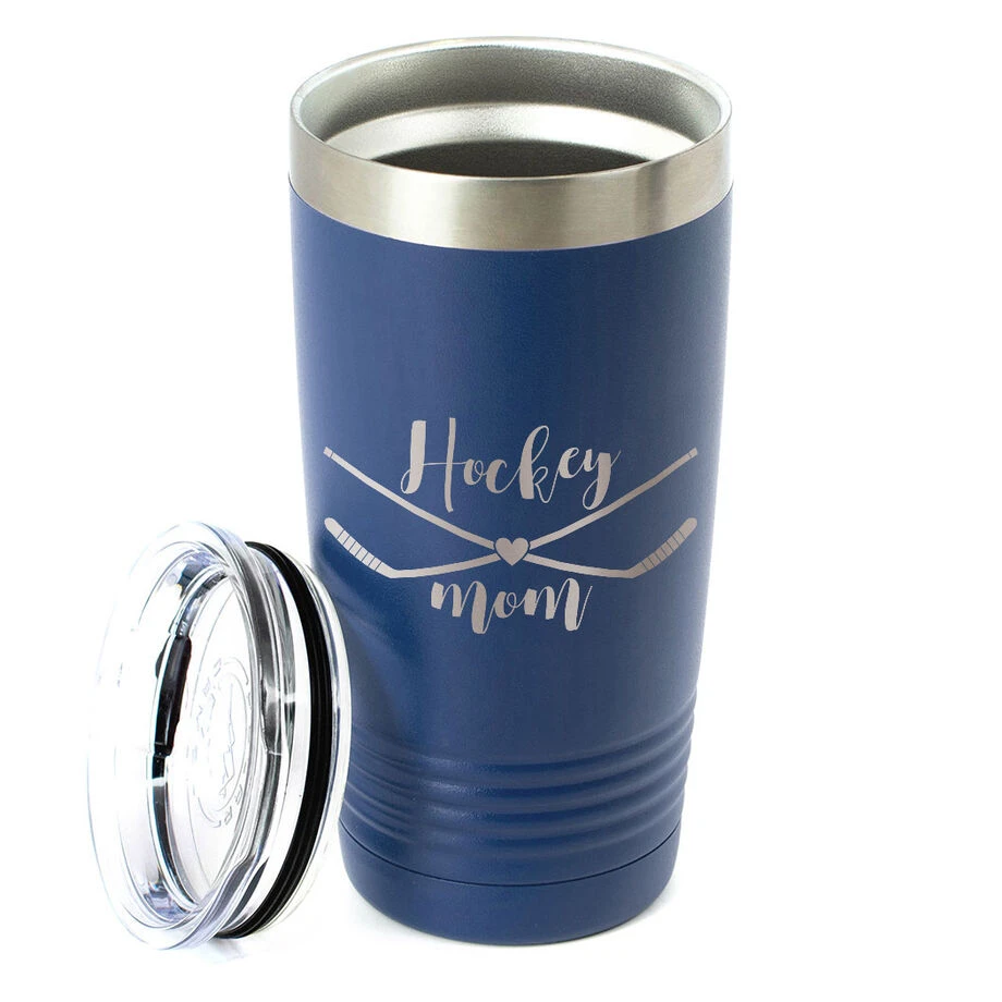 Hockey 20oz. Double Insulated Tumbler - Hockey Mom 2 Hockey 20oz. Double Insulated Tumbler - Hockey Mom - Image 2