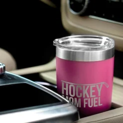 Hockey 20oz. Double Insulated Tumbler - Hockey Mom Fuel 11 Hockey 20oz. Double Insulated Tumbler - Hockey Mom Fuel -Sport Play Mode hk 05763 PINK CAR