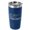 Hockey 20oz. Double Insulated Tumbler - Caffeine, Chaos And Hockey