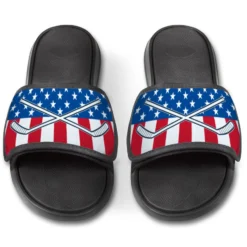 Hockey Repwell® Slide Sandals - USA Hockey -Sport Play Mode hk 05786 FRONT