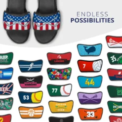 Hockey Repwell® Sandal Straps - USA Hockey 9 Hockey Repwell® Sandal Straps - USA Hockey -Sport Play Mode hk 05786 STRAPS MULTI