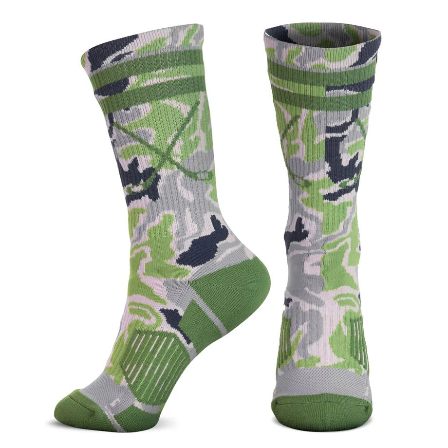 Hockey Woven Mid-Calf Sock Set - Colorful Vibes 2 Hockey Woven Mid-Calf Sock Set - Colorful Vibes - Image 2