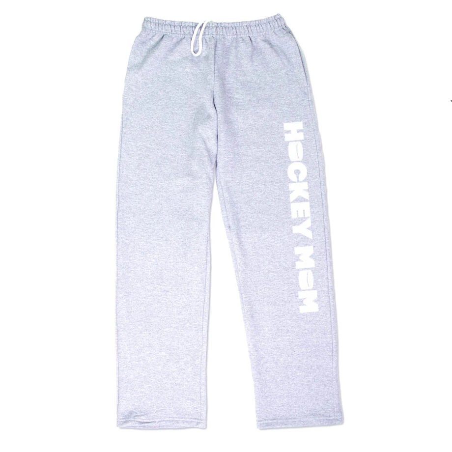 Hockey Fleece Sweatpants - Hockey Mom 2 Hockey Fleece Sweatpants - Hockey Mom - Image 2