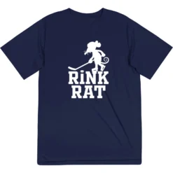 Hockey Short Sleeve Performance Tee - Rink Rat