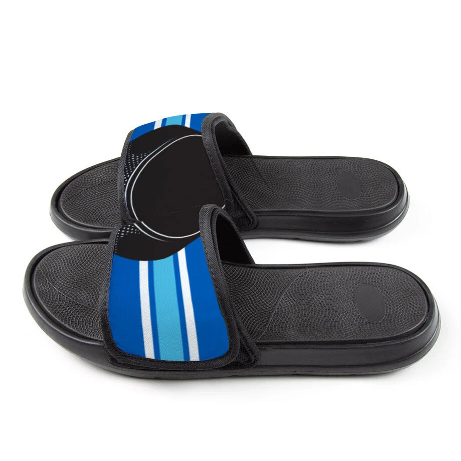 Hockey Repwell® Slide Sandals - Puck Reflected 4 Hockey Repwell® Slide Sandals - Puck Reflected - Image 4