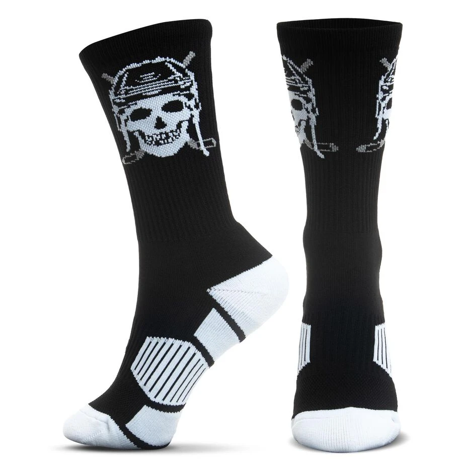 Hockey Woven Mid-Calf Sock Set - Holiday Collection 2 Hockey Woven Mid-Calf Sock Set - Holiday Collection - Image 2