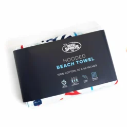 Hockey Hooded Towel - Rather Be Playing Hockey -Sport Play Mode hk 06058 PACKAGING