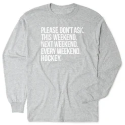 Hockey Tshirt Long Sleeve - All Weekend Hockey