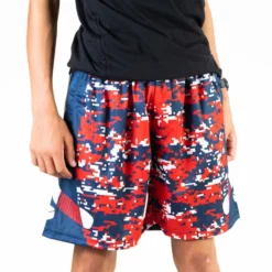 Hockey Shorts - Patriotic Digital Camo 11 Hockey Shorts - Patriotic Digital Camo -Sport Play Mode hk 06120 1