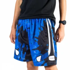 Hockey Shorts - Blue Tie-Dye -Sport Play Mode hk 06123 1