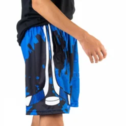 Hockey Shorts - Blue Tie-Dye -Sport Play Mode hk 06123 2