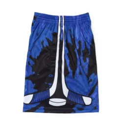 Hockey Shorts - Blue Tie-Dye -Sport Play Mode hk 06123 SIDE