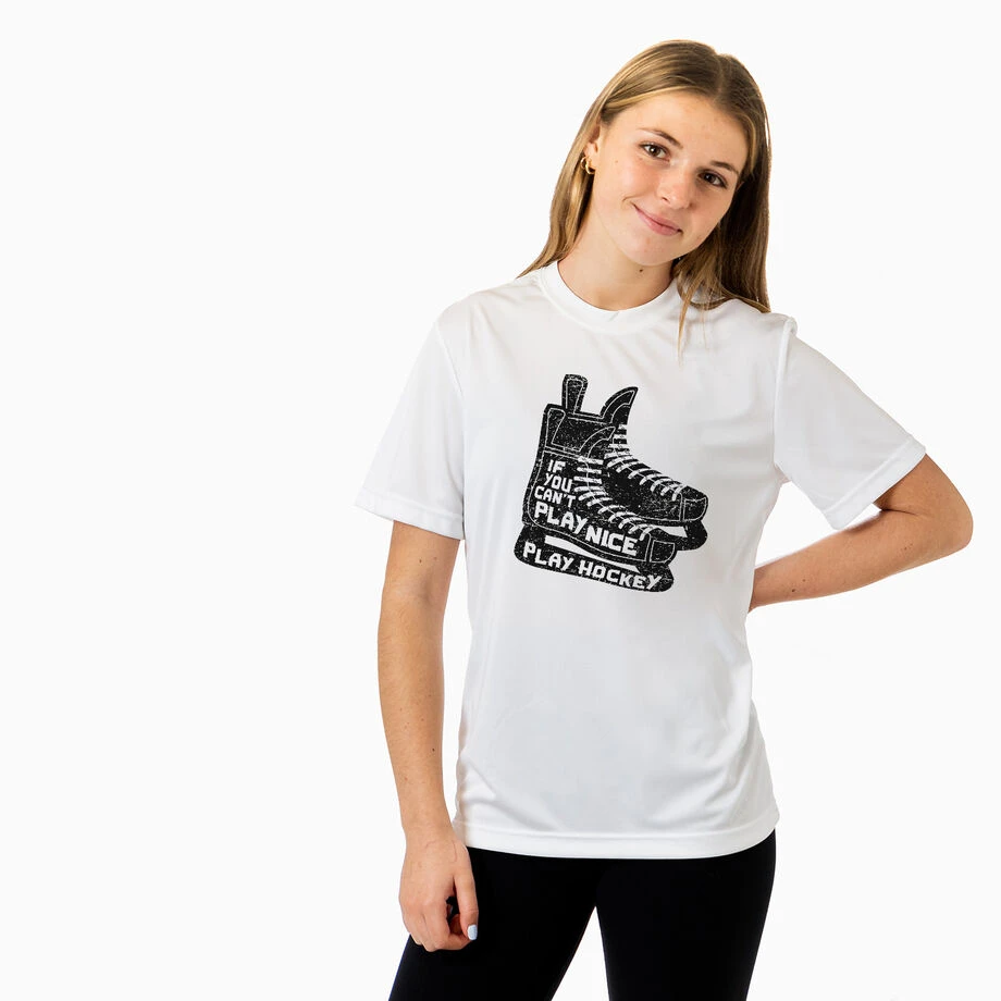 Hockey Short Sleeve Performance Tee - Play Hockey 3 Hockey Short Sleeve Performance Tee - Play Hockey - Image 3