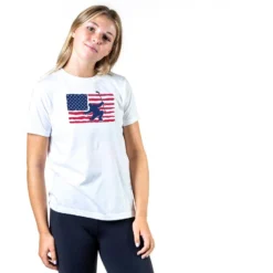 Hockey T-Shirt Short Sleeve - Hockey Land That We Love 6 Hockey T-Shirt Short Sleeve - Hockey Land That We Love -Sport Play Mode hk 06249 WHITE GIRLS