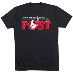 Hockey Short Sleeve T-Shirt - Ain't Afraid Of No Post
