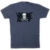 Hockey Short Sleeve T-Shirt - Hockey Pirate Flag