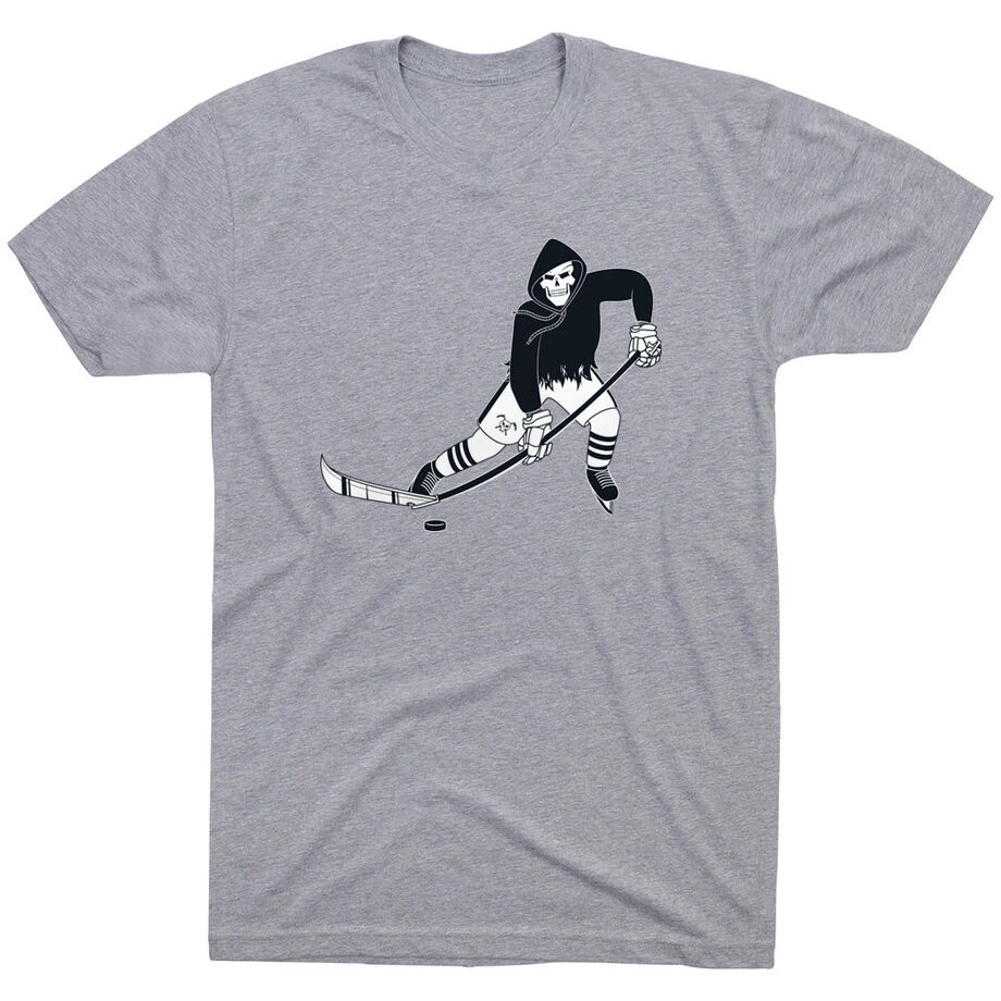 Hockey Short Sleeve T-Shirt - Rip It Reaper 1 Hockey Short Sleeve T-Shirt - Rip It Reaper