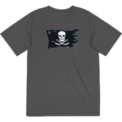 Hockey Short Sleeve Performance Tee - Hockey Pirate Flag