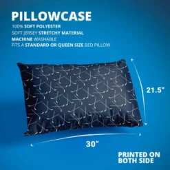 Hockey Pillowcase - Stick Pattern -Sport Play Mode hk 06581 DETAILS