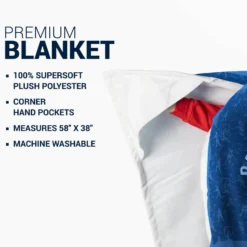 Hockey Premium Blanket - Rather Be Playing Hockey -Sport Play Mode hk 06585 DETAILS