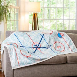 Hockey Premium Blanket - Hockey Rink