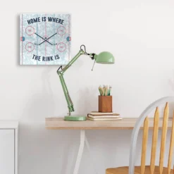 Hockey Canvas Wall Art - Home Is Where The Rink Is 9 Hockey Canvas Wall Art - Home Is Where The Rink Is -Sport Play Mode hk 06611 DESK