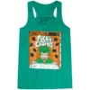 Hockey Flowy Racerback Tank Top - Pucky Charms