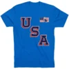 Hockey T-Shirt Short Sleeve - Hockey USA Gold