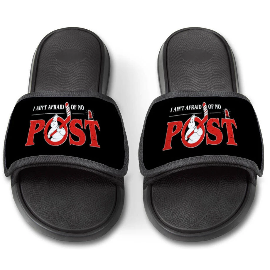 Hockey Repwell® Slide Sandals - Ain't Afraid Of No Post 3 Hockey Repwell® Slide Sandals - Ain't Afraid Of No Post - Image 3