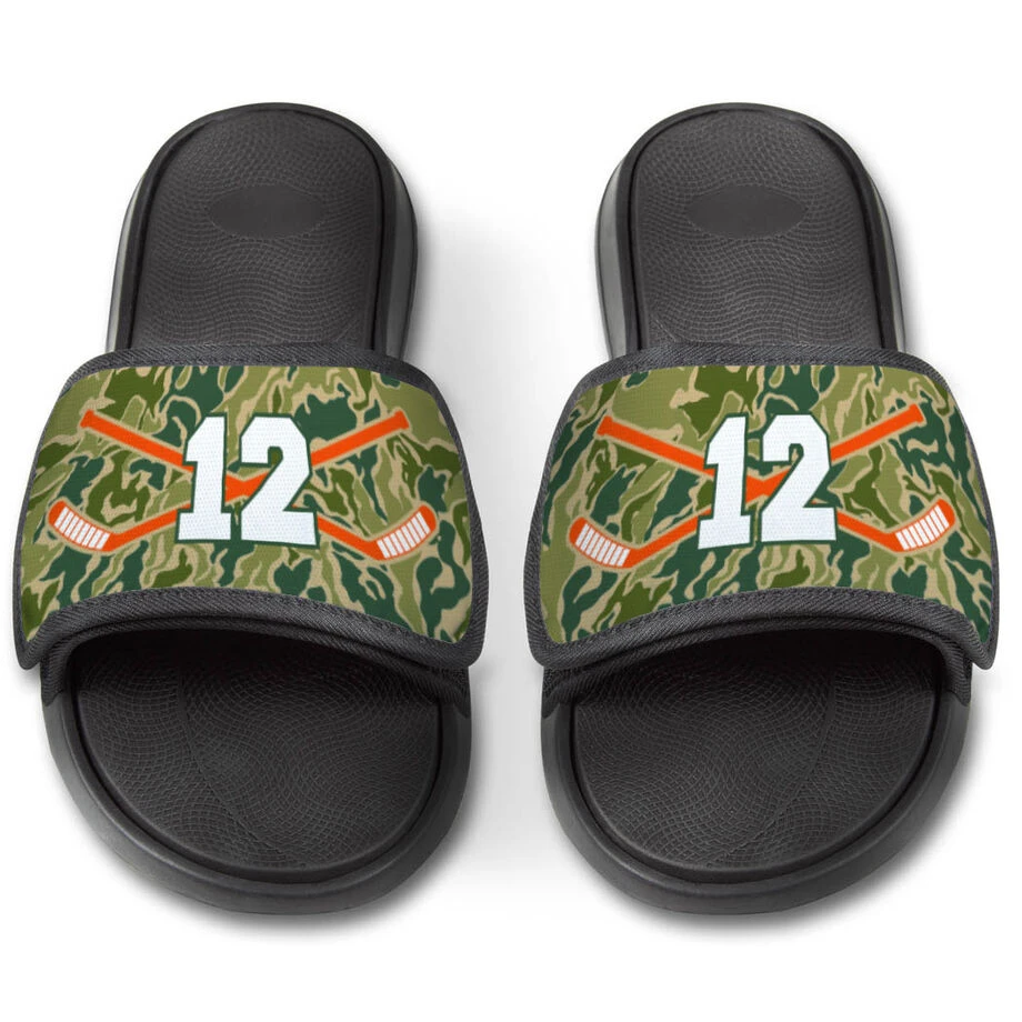 Hockey Repwell® Slide Sandals - Hunter Camo 2 Hockey Repwell® Slide Sandals - Hunter Camo - Image 2