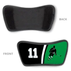 Hockey Repwell® Sandal Straps - Personalized Slapshot 7 Hockey Repwell® Sandal Straps - Personalized Slapshot -Sport Play Mode hk 06746 STRAPS BLACKGREEN DETAIL