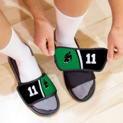 Hockey Repwell® Sandal Straps - Personalized Slapshot 8 Hockey Repwell® Sandal Straps - Personalized Slapshot -Sport Play Mode hk 06746 STRAPS BLACKGREEN LIFESTYLE