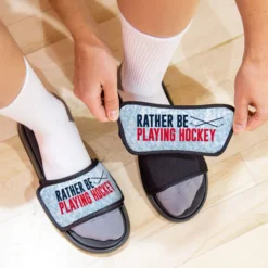 Hockey Repwell® Sandal Straps - Rather Be Playing Hockey -Sport Play Mode hk 06748 STRAPS LIFESTYLE