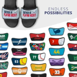 Hockey Repwell® Sandal Straps - Rather Be Playing Hockey -Sport Play Mode hk 06748 STRAPS MULTI