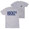 Hockey Short Sleeve T-Shirt - I'd Rather Be Playing Hockey (Back Design)