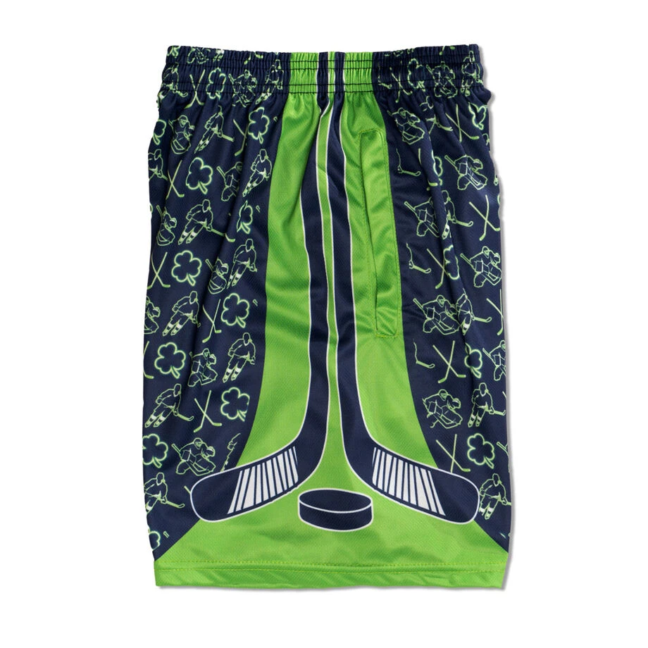 Hockey Shorts - Lucky Hockey 2 Hockey Shorts - Lucky Hockey - Image 2