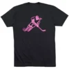 Hockey T-Shirt Short Sleeve - Neon Hockey Girl