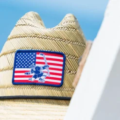 Hockey Straw Hat - USA Hockey -Sport Play Mode hk 07276 BEACH LIFESTYLE 1