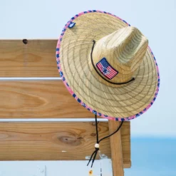 Hockey Straw Hat - USA Hockey -Sport Play Mode hk 07276 BEACH LIFESTYLE 2