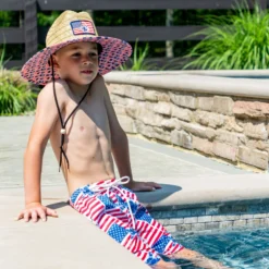 Hockey Straw Hat - USA Hockey -Sport Play Mode hk 07276 POOL LIFESTYLE 3