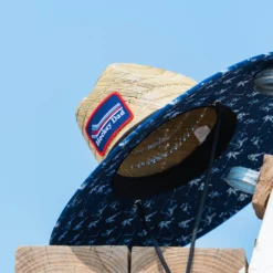 Hockey Straw Hat - Hockey Dad -Sport Play Mode hk 07277 BEACH LIFESTYLE 3