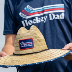 Hockey Straw Hat - Hockey Dad -Sport Play Mode hk 07277 DAD LIFESTYLE 1