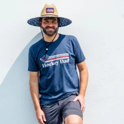 Hockey Straw Hat - Hockey Dad -Sport Play Mode hk 07277 DAD LIFESTYLE 3
