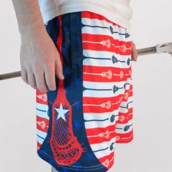 Lacrosse Shorts - Stars & Stripes 13 Lacrosse Shorts - Stars & Stripes -Sport Play Mode lx 08841 5
