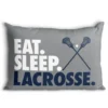 Guys Lacrosse Pillowcase - Eat Sleep Lacrosse